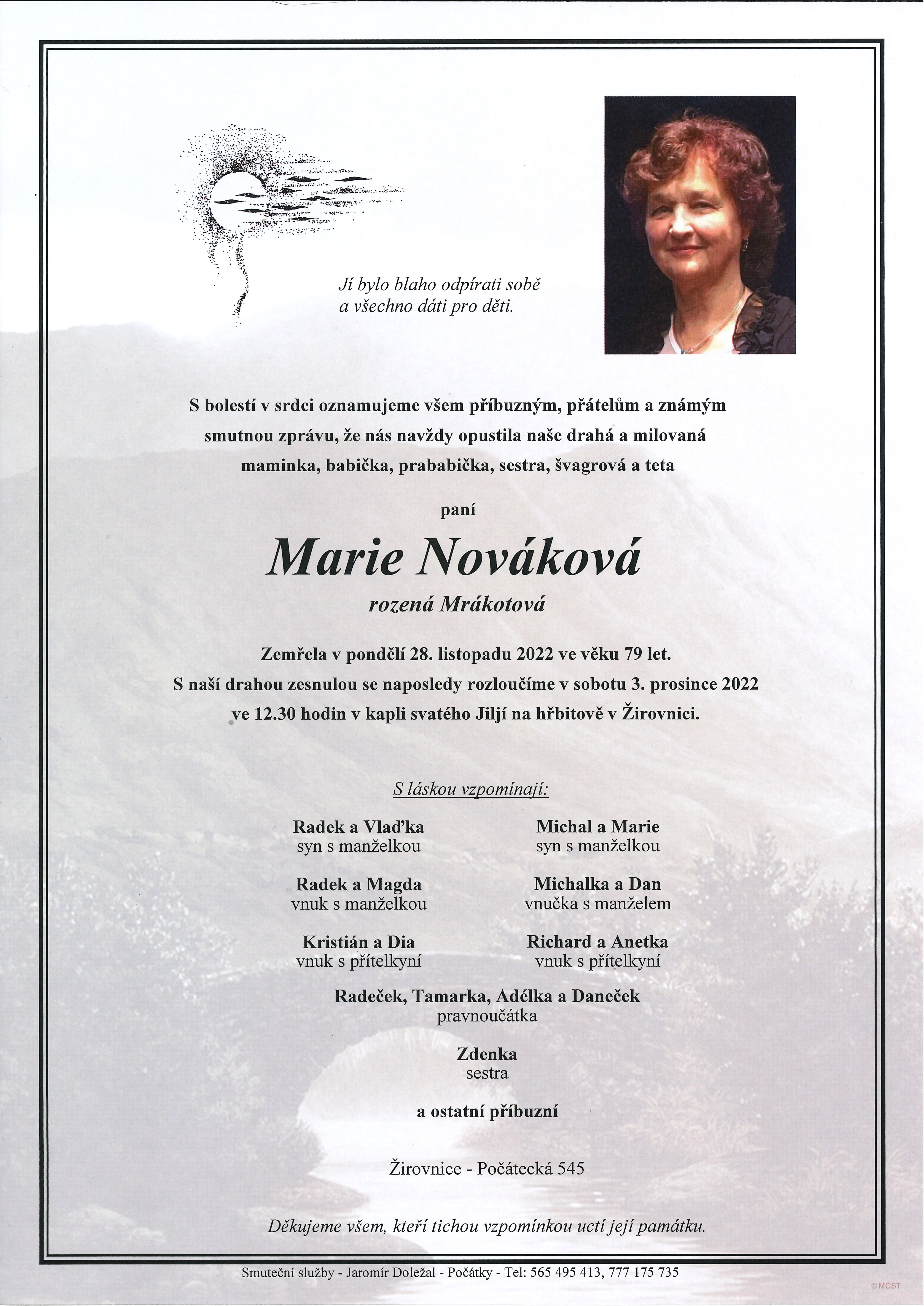 Marie Nováková