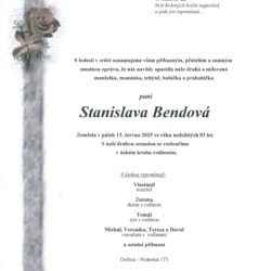 Stanislava Bendová