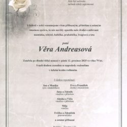 Věra Andreasová